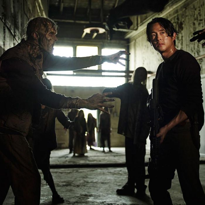 Há quem diga que Glenn (Steven Yeun) vai morrer em &quot;The Walking Dead&quot;
