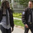 Será que Michonne (Danai Gurira) vai ajudar Rick (Andrew Lincoln) em "The Walking Dead"?