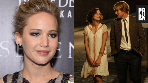 Opa! Jennifer Lawrence se rende aos encantos de Woody Allen e adora "Meia-Noite em Paris"