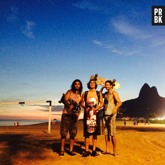 Para Rafael Vitti, o Pedro de "Malhação", toda hora é hora de andar de skate