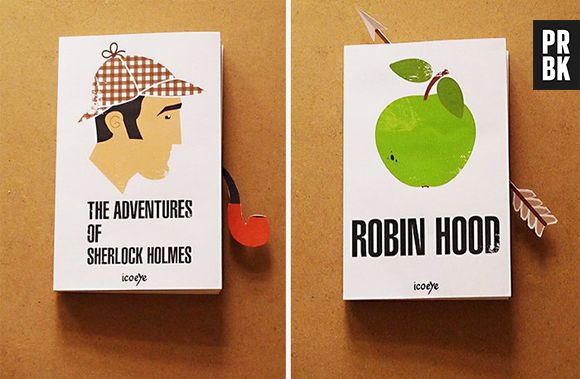 Esses marcadores são tão criativos que interagem com as capas