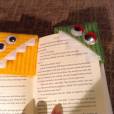  J&aacute; esse marcador de livro super criativo ajuda o livro n&atilde;o ficar com aquelas orelhas nas p&aacute;ginas 