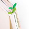 Pra quem gosta de ecologia, esse marcador de livro é o ideal!