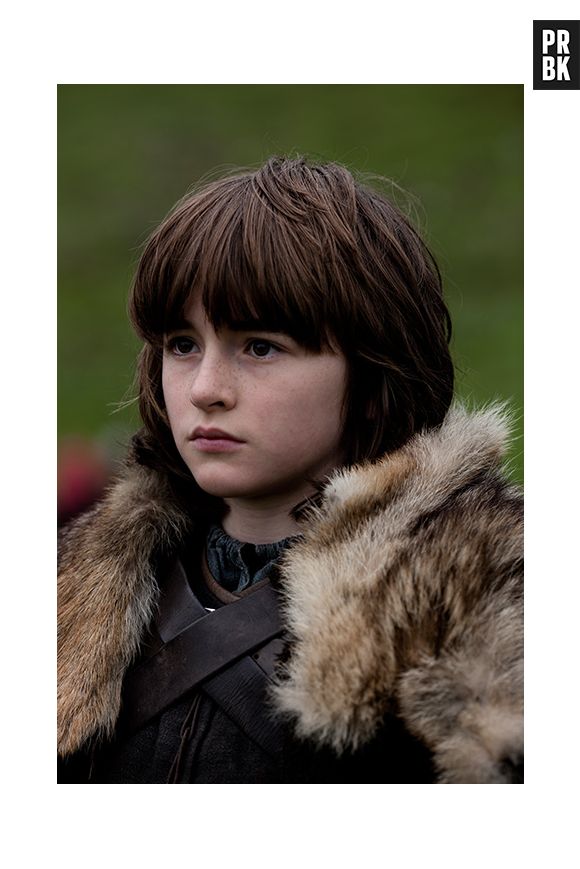 O pequeno Brann Stark (Isaac Hempstead Wright) ainda é muito jovem em "Game of Thrones"