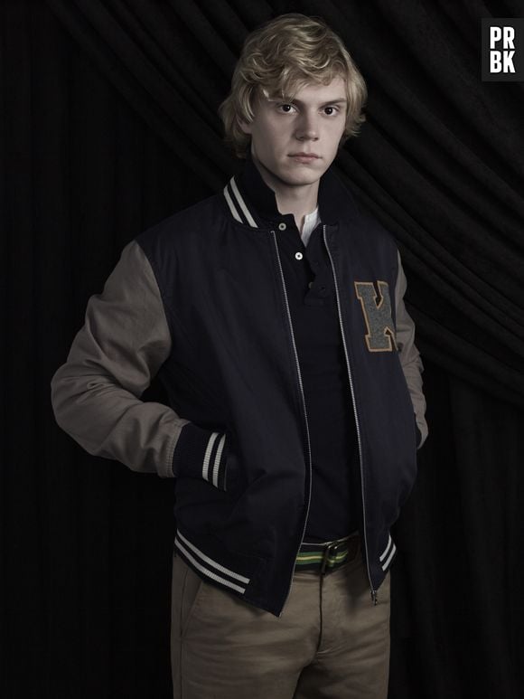 Evan Peters foi o rebelde Kyle Spencer em "American Horror Story: Coven"