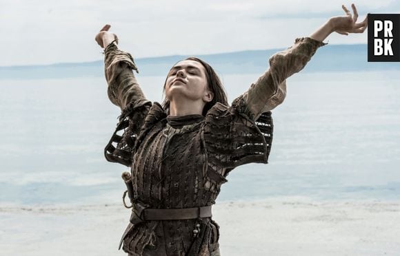 Maisie Williams, a Arya, comemora poder ver praia e sol no set "Game of Thrones"