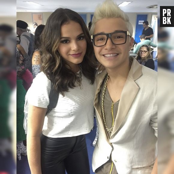 MC Gui ficou famoso por seus hits de funk e, hoje em dia, tira fotos com famosos como Bruna Marquezine 