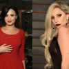 Demi Lovato não curtiu muito uma das apresentações de Lady Gaga e correu pra criticar a loira, que parece não ter gostado muito