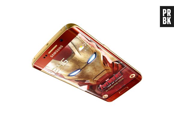 No site oficial da Samsung, na Coréia do Sul, o Galaxy S6 Edge: Homem de Ferro já esgotou!