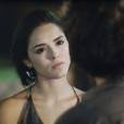 Giane (Isabelle Drummond) se revolta com os comentários de Fabinho (Humberto Carrão) em "Sangue Bom"