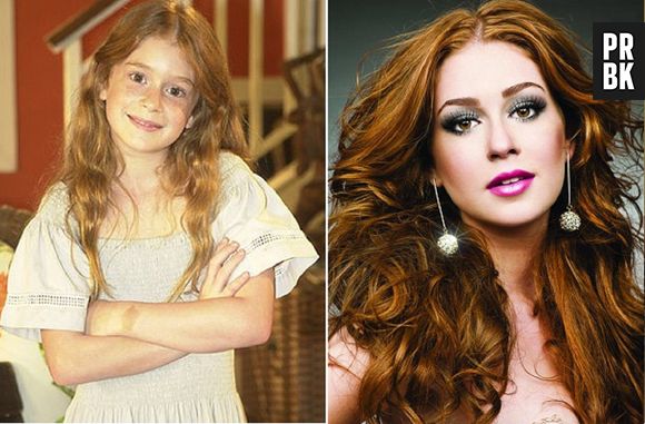 O primeiro trabalho na TV de Marina Ruy Barbosa foi em "Começar de Novo", em 2004, quando interpretou Aninha