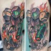 A Samus Aran, da franquia "Metroid" também ficou impecável!