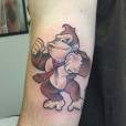  Ficou ou n&atilde;o ficou maneira essa tatuagem do "Donkey Kong"? 