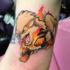 O Arcanine é um ótimo "Pokémon" pra ter tatuado