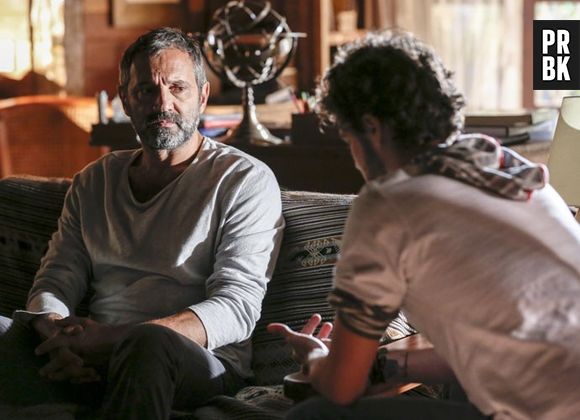 No final de "Sete Vidas", Pedro (Jayme Matarazzo) e Miguel (Domingo Montagner) se encontram