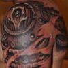 Tatuagem estilizada de "World of Warcraft"