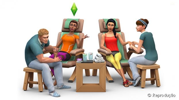 "The Sims 4: Dia de Spa" vai ser lan&ccedil;ado no dia 14 de julho de 2015