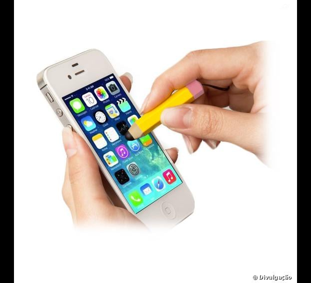 Lápis Stylus serve para iPhone e iPad