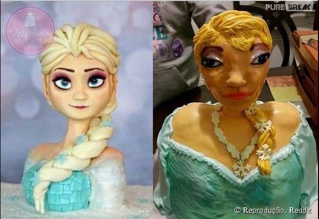 Quando a publicação do bolo "feio" viralizou, notícias reportaram que o doce havia sido comprado por um casal e que o resultado chocou a filha deles