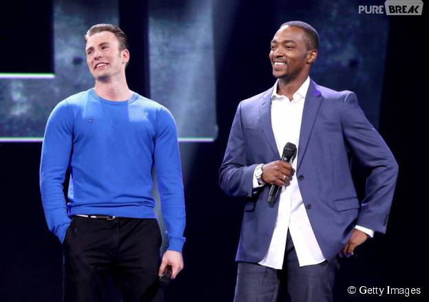 Chris Evans e Anthony Mackie falam sobre "Capitão América 3"