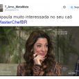 Ana Paula Padrão, do "MasterChef Brasil", liderou no número de memes após eliminação de Cristiano