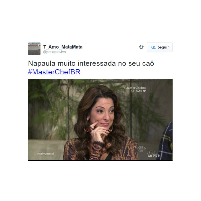 Ana Paula Padrão, do &quot;MasterChef Brasil&quot;, liderou no número de memes após eliminação de Cristiano