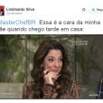  O pessoal não perdoou a cara da Ana Paula Padrão no último episódio exibido do "MasterChef Brasil", da Band 