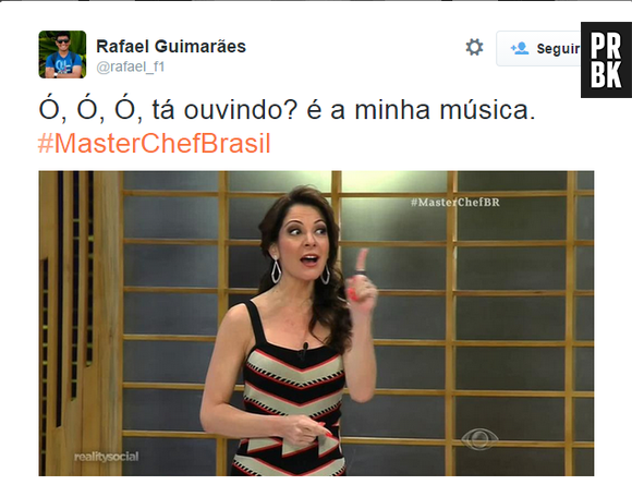 Assim como a Ana Paula Padrão, do "MasterChef Brasil", você também deve ter seu som na balada!