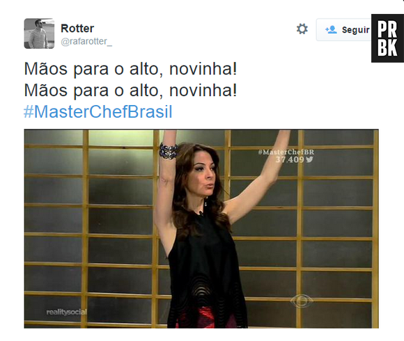 A Ana Paula Padrão, do "MasterChef Brasil", também manda bem nos passinhos de funk