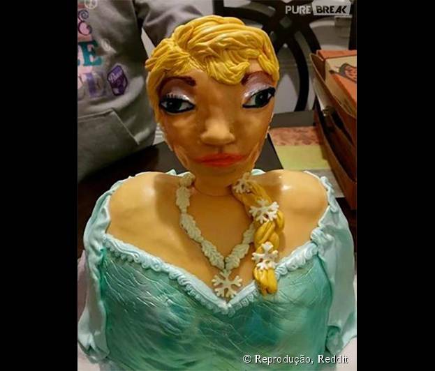 O bolo bizarro da Elsa já se tornou um clássico!