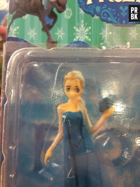 Parece que essa Elsa está derretendo! O que será de "Frozen" agora?