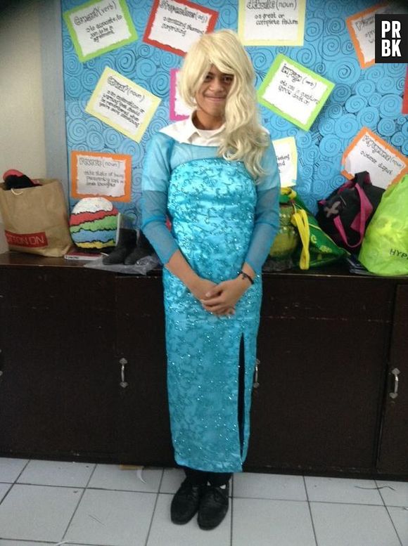 Melhor caracterização de Elsa. Ficou realmente muito bom!