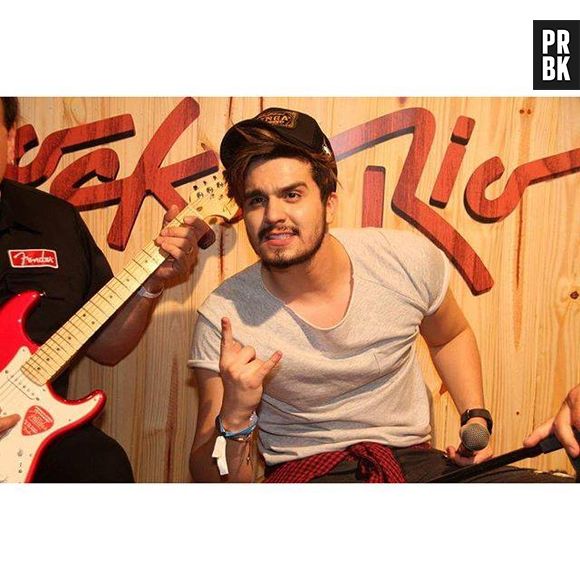 Luan Santana publica vídeo cantando no Rock in Rio