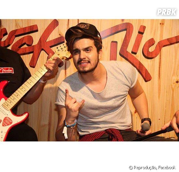 Luan Santana publica vídeo cantando no Rock in Rio