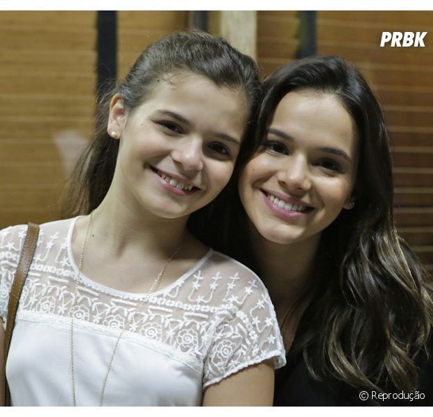 Bruna Marquezine elogia irmã, Luana Marquezine, às vésperas da "Dancinha dos Famosos 2015": "Linda"