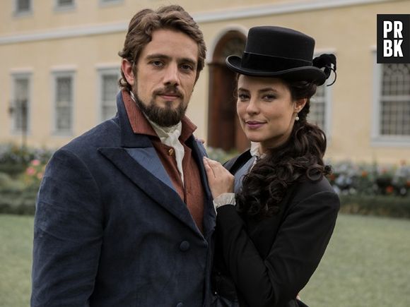 De "Além do Tempo": Melissa (Paolla Oliveira) e Felipe (Rafael Cardoso) serão casados na nova fase da novela