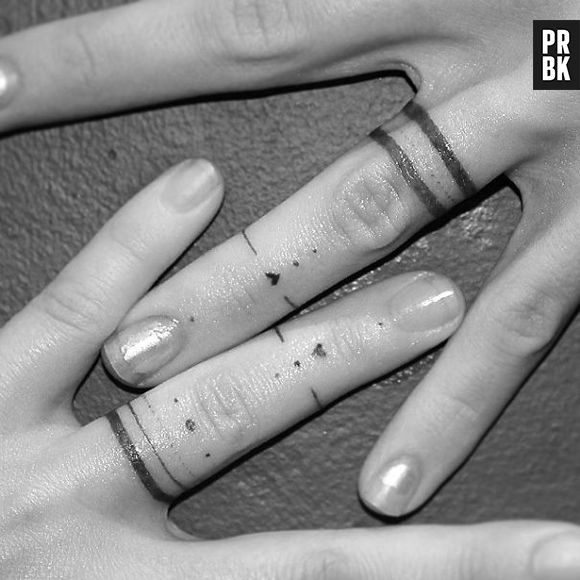 Essas tatuagens não precisam chamar muita atenção