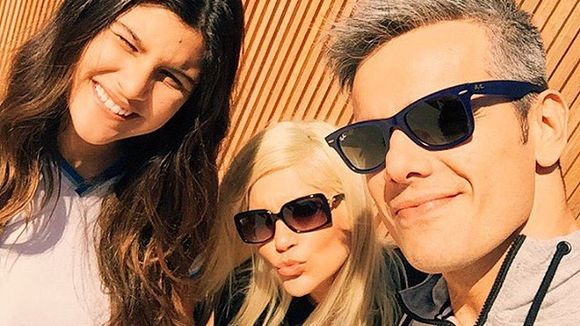 Giulia Costa, de "Malhação", quis ser batizada por Otaviano Costa: "O escolhi para ser meu padrinho"