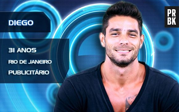 Diego é um representante carioca do "BBB 14". Ele é publicitário