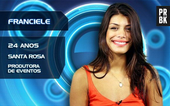 Franciele é de Santa Rosa e estará no "BBB 14"