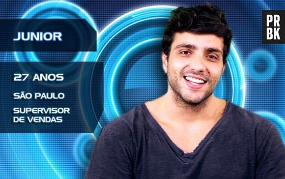 No "BBB 14", Junior é paulista e supervisior de vendas