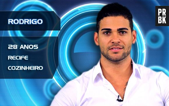 Rodrigo é cozinheiro, de Recife e estará no "BBB 14"