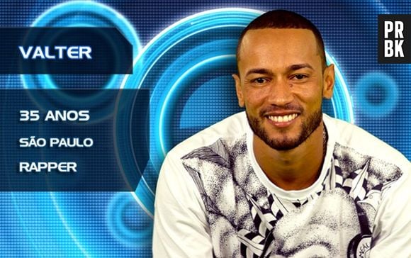 Valter é um rapper de São Paulo e estará no "BBB 14"