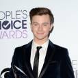 O ator da série "Glee", Chris Colfer, recebeu o prêmio de "Ator Favorito de Comédia" no People Choice Awards