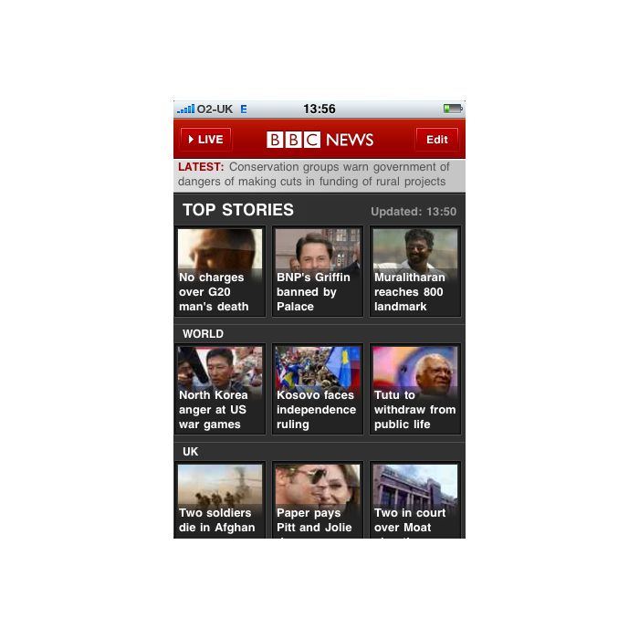 As notícias da BBC News também está entre os aplicativos que mais atrapalham o seu celular