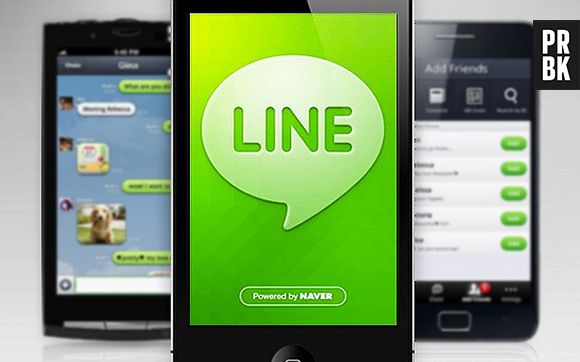 O aplicativo de bate-papo, Line, também prejudica bastante o telefone