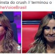 No "The Voice Brasil": Claudia Leitte fez caras e bocas na atração da Globo