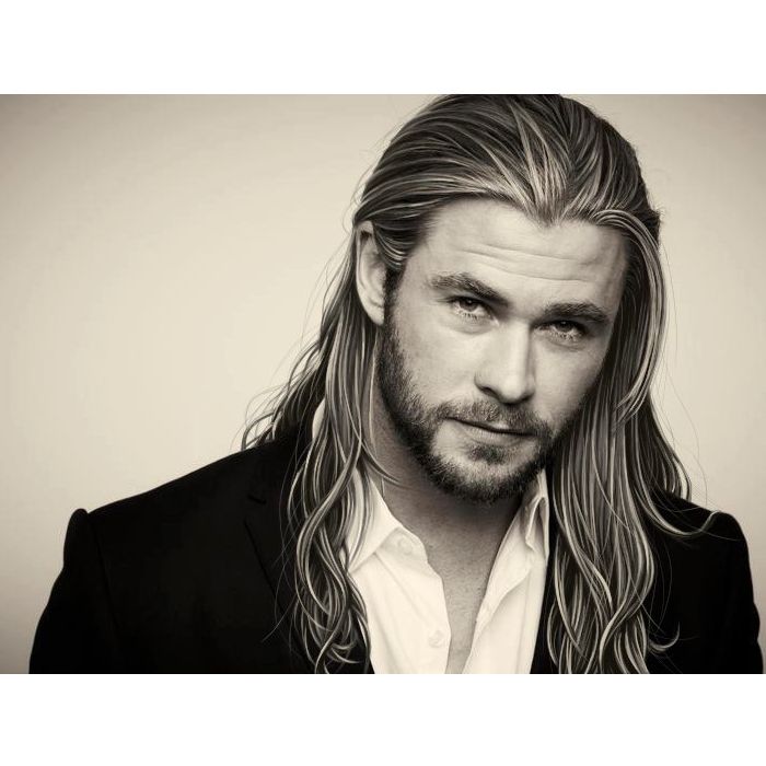 Chris Hemsworth é conhecido por interpretar o Thor nos filmes da Marvel