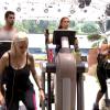 A sister Clara fez exercícios aeróbicos na academia do "BBB14"