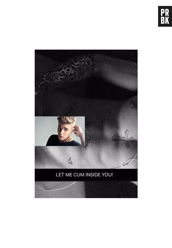 As fotos de Justin Bieber teriam sido enviadas pelo Snapchat